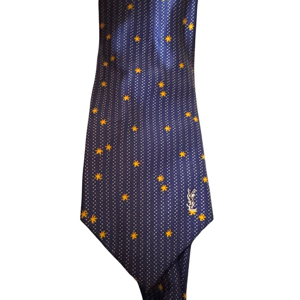Vintage YSL silk tie